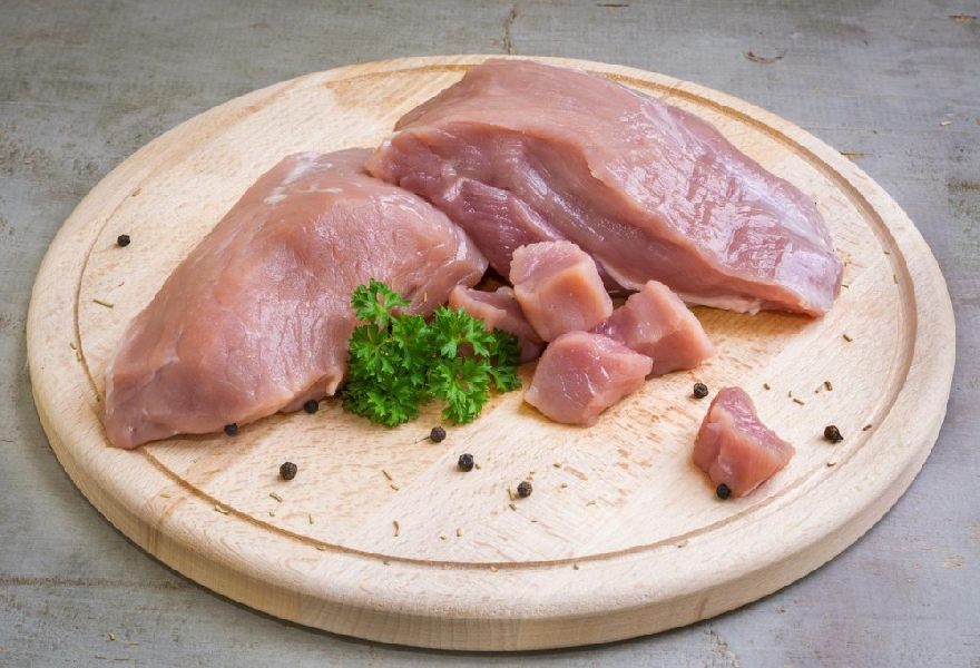 Schweinefleisch so wie es bei den besten Metzgern in Gütersloh angeboten wird.